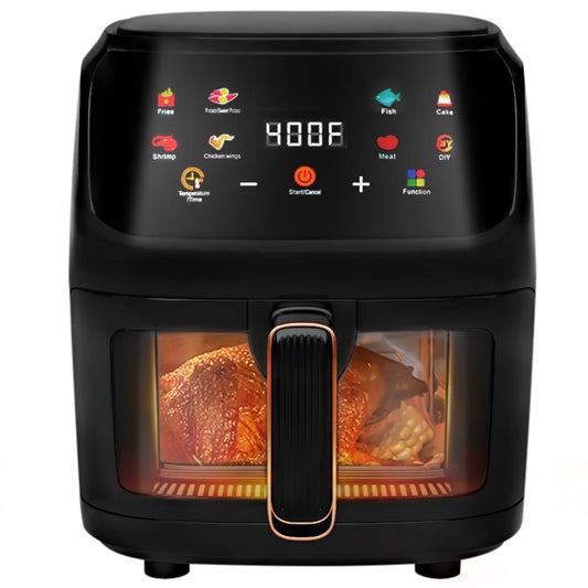 Air Fryer 7.5QT, Digital Touch Screen, Visible Window