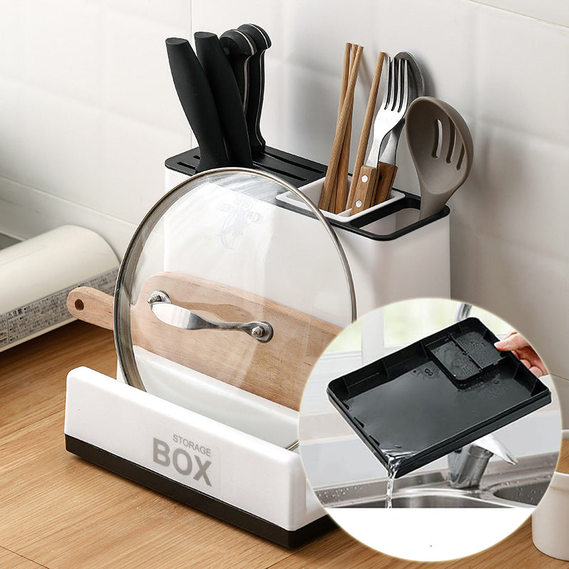 Kitchen Knife Plastic Storage Rack