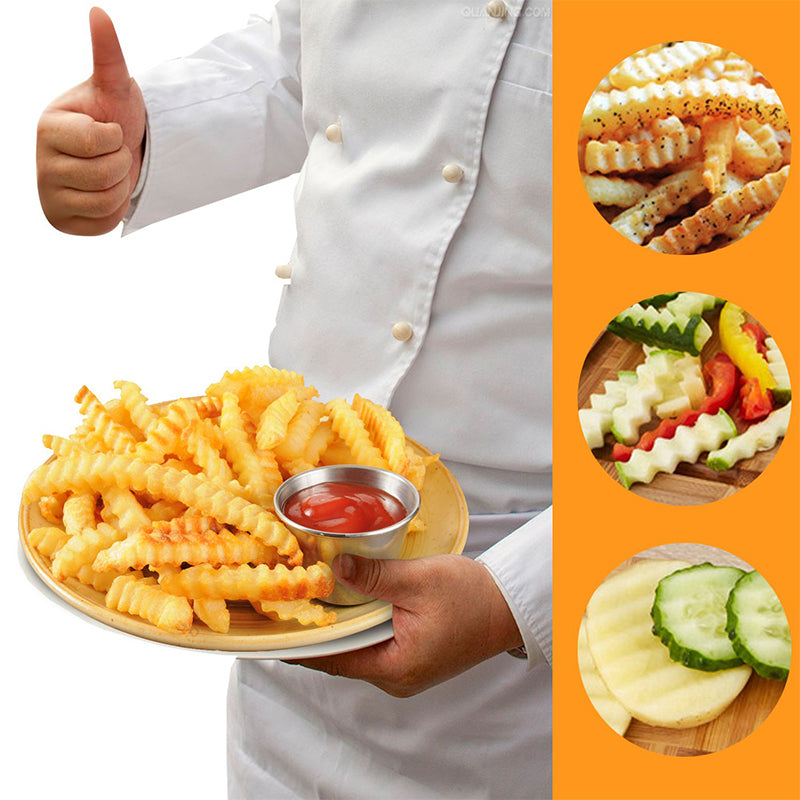 Heavy-Duty Stainless Steel French Fry Cutter