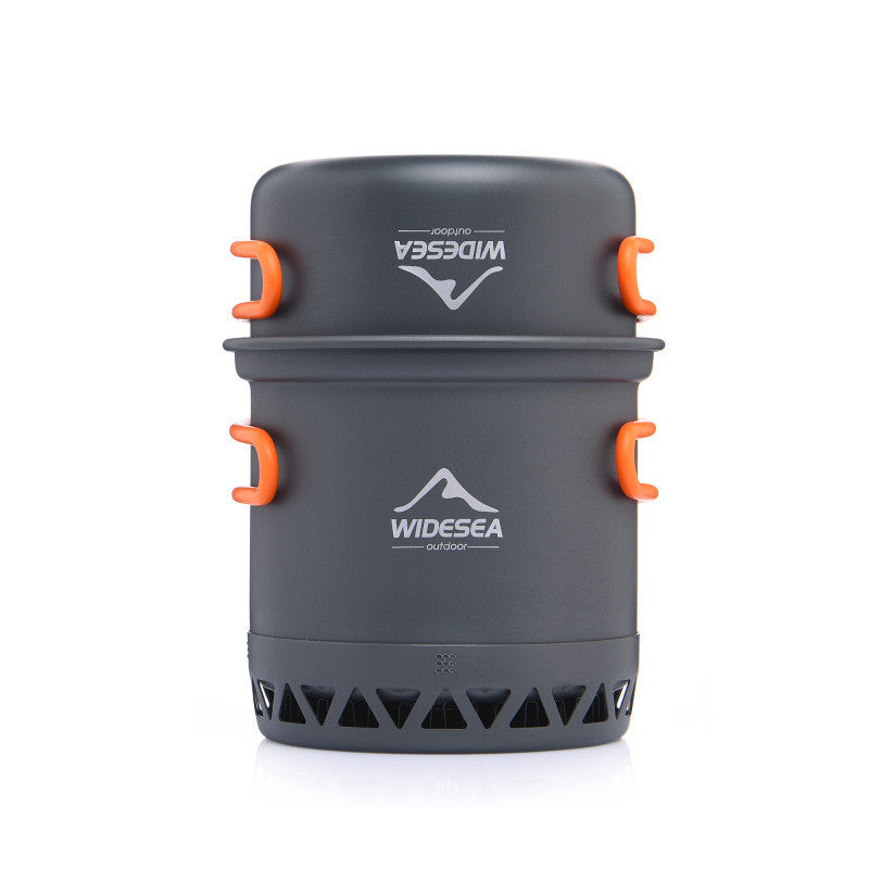 Camping Cookware Outdoor Cooking Set Heat Cooker