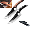 Heavy-Duty Butcher Knife – Small Scimitar for Boning & Skinning