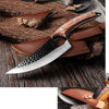 Heavy-Duty Butcher Knife – Small Scimitar for Boning & Skinning