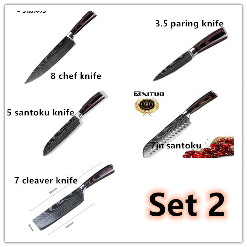 Knife Set for Kitchen