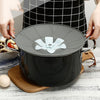 Kitchen Gadget Silicone Spill-Proof Pot Utensil Cover