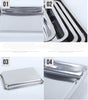Stainless Steel Storage Trays Square Plate Thickening Pans Rectangular Tray