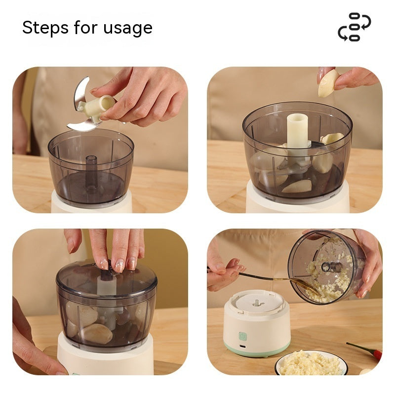 Mini Electric Meat Grinder | Automatic Multi-Function Food Chopper