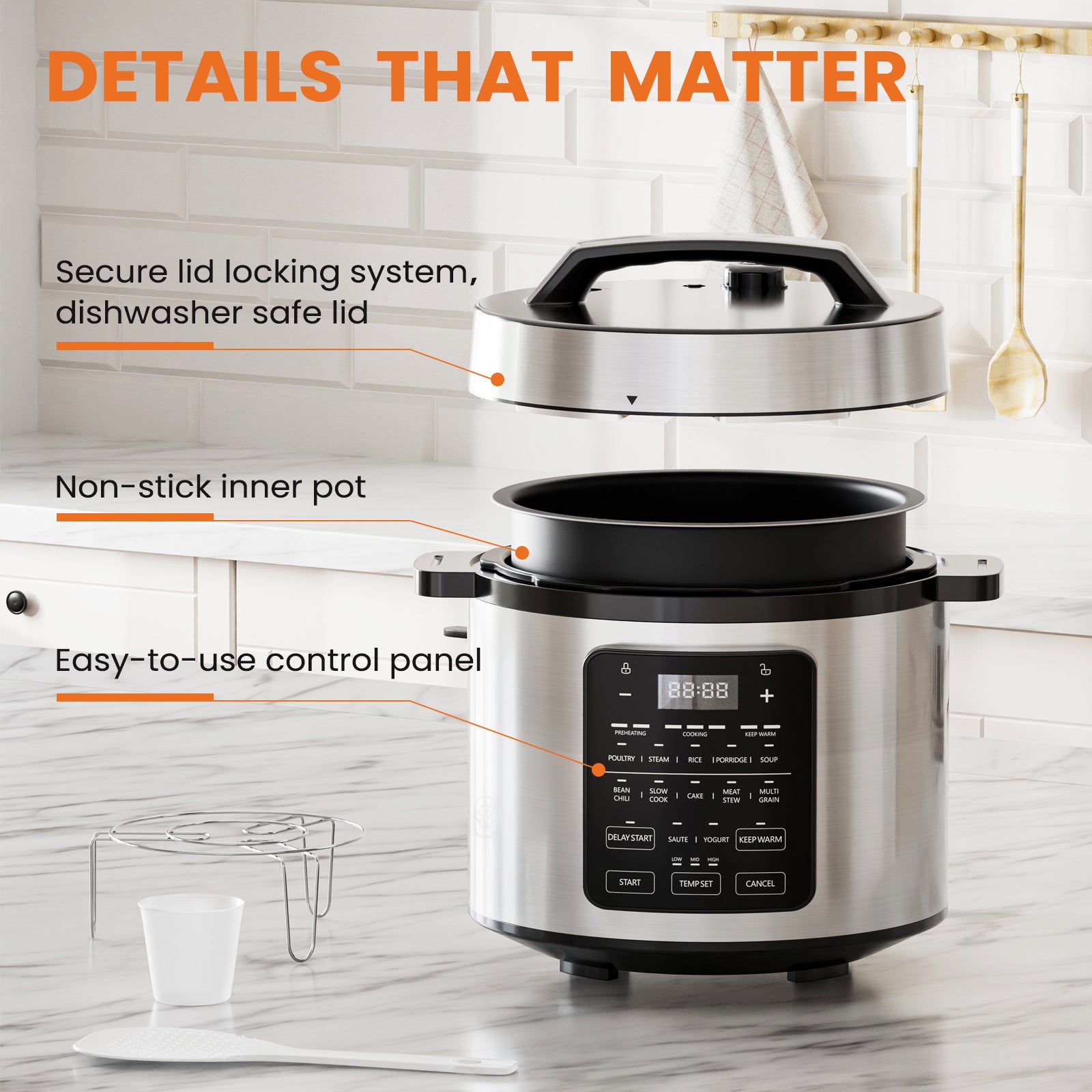 9 In 1 Electric Pressure Cooker