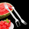 2-in-1 Watermelon Slicer & Fork – Multi-Purpose Stainless Steel Fruit Cutter and Divider