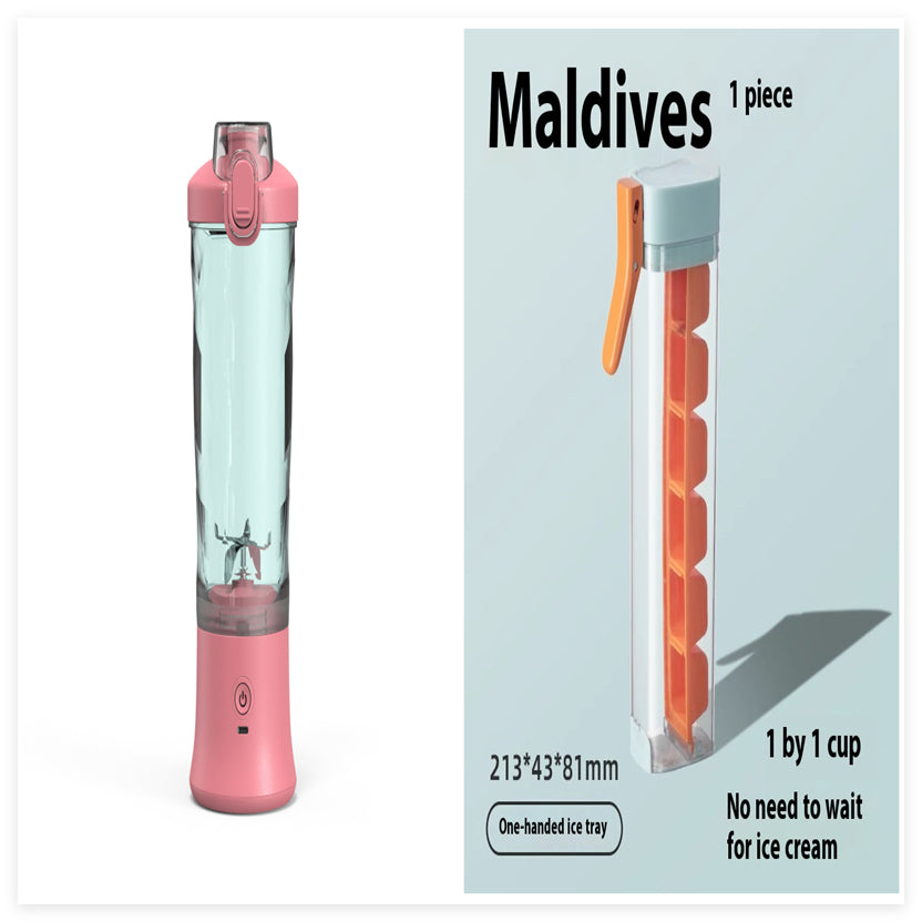 Personal Portable Blender – 6-Blade Mini Juicer for Smoothies & Shakes