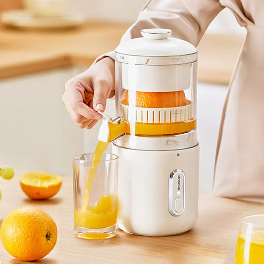 USB Portable Mini Electric Juicer – Wireless Citrus Fruit Squeezer for Home & Travel