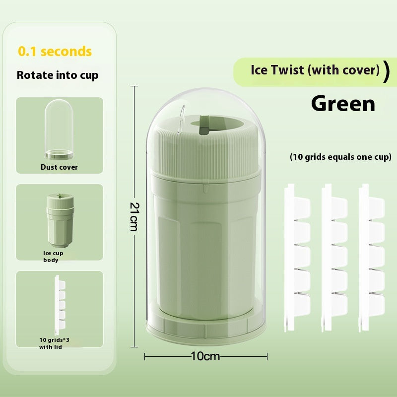 Rotating Release Ice Cube Tray with Cover