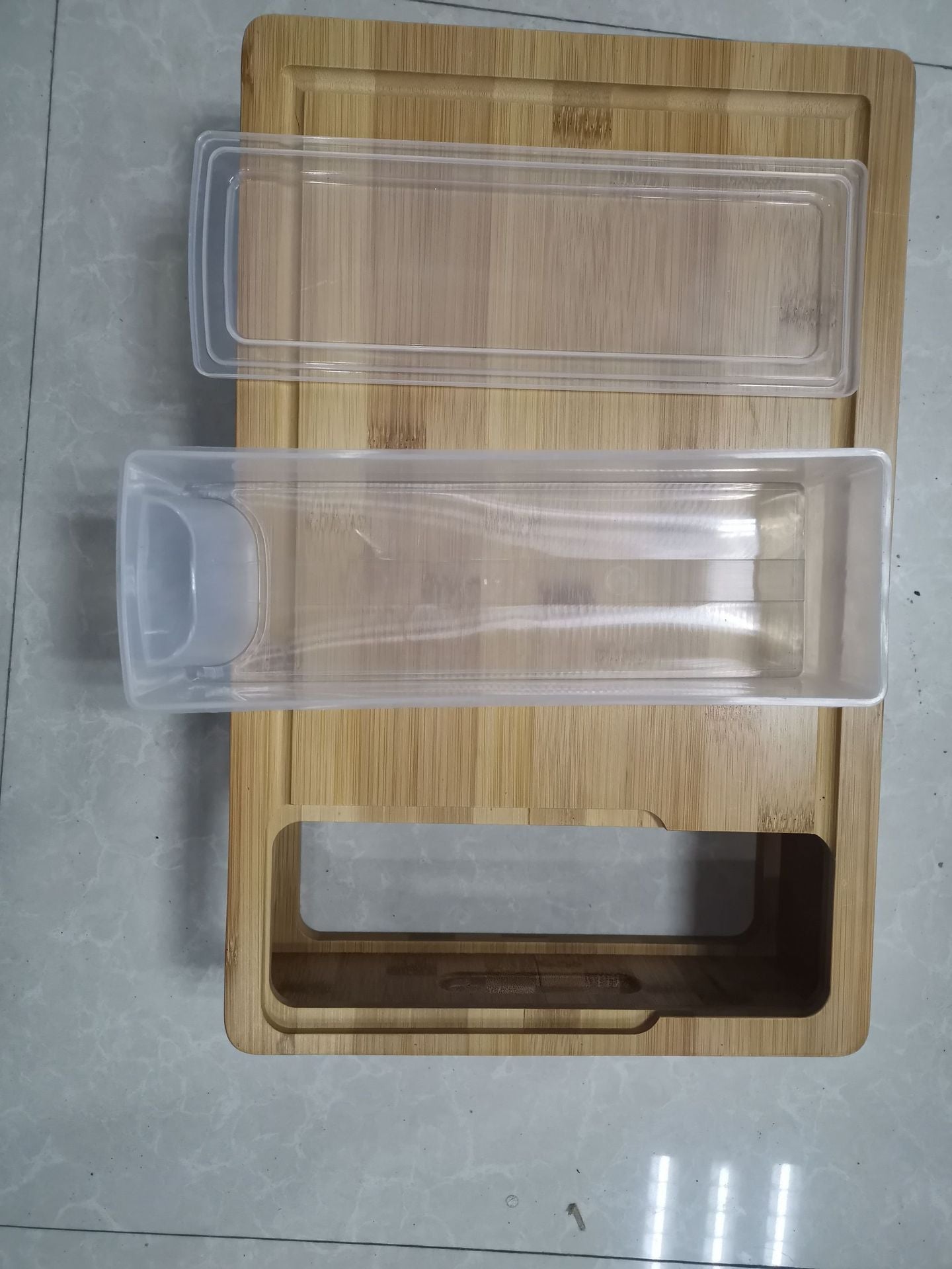 Square Bamboo Cutting Board for Kitchen