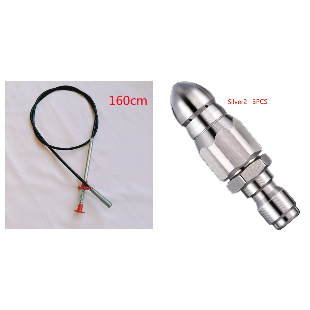 Sewer Dredger Spring Drain Cleaner – Hair Clog Remover Tool for Kitchen Sink & Bathroom Pipes