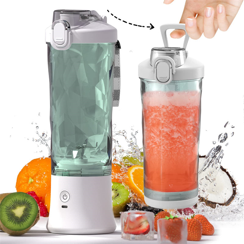 Personal Portable Blender – 6-Blade Mini Juicer for Smoothies & Shakes
