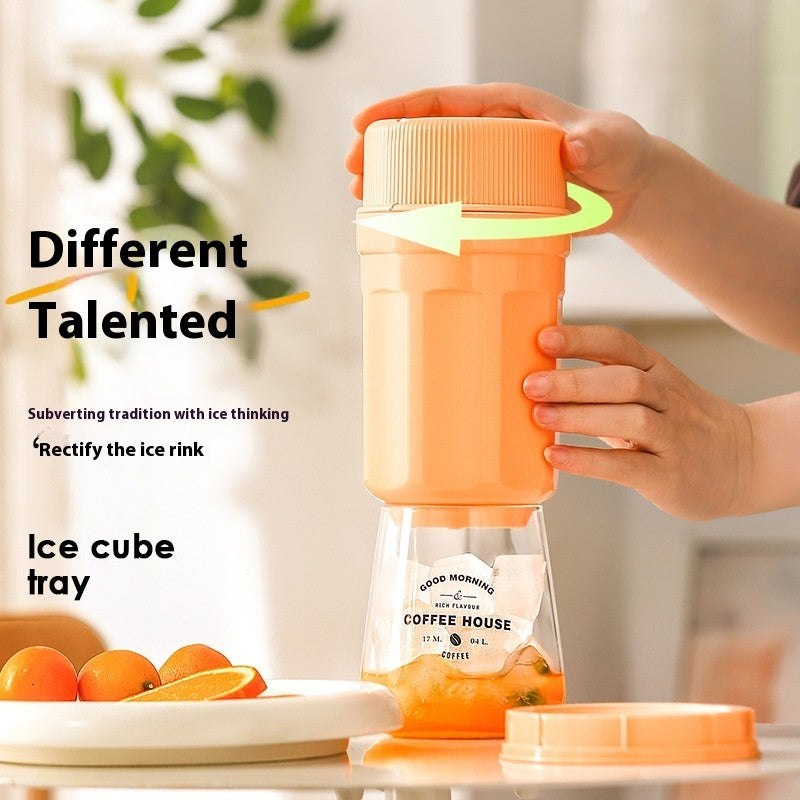 Rotating Release Ice Cube Tray with Cover