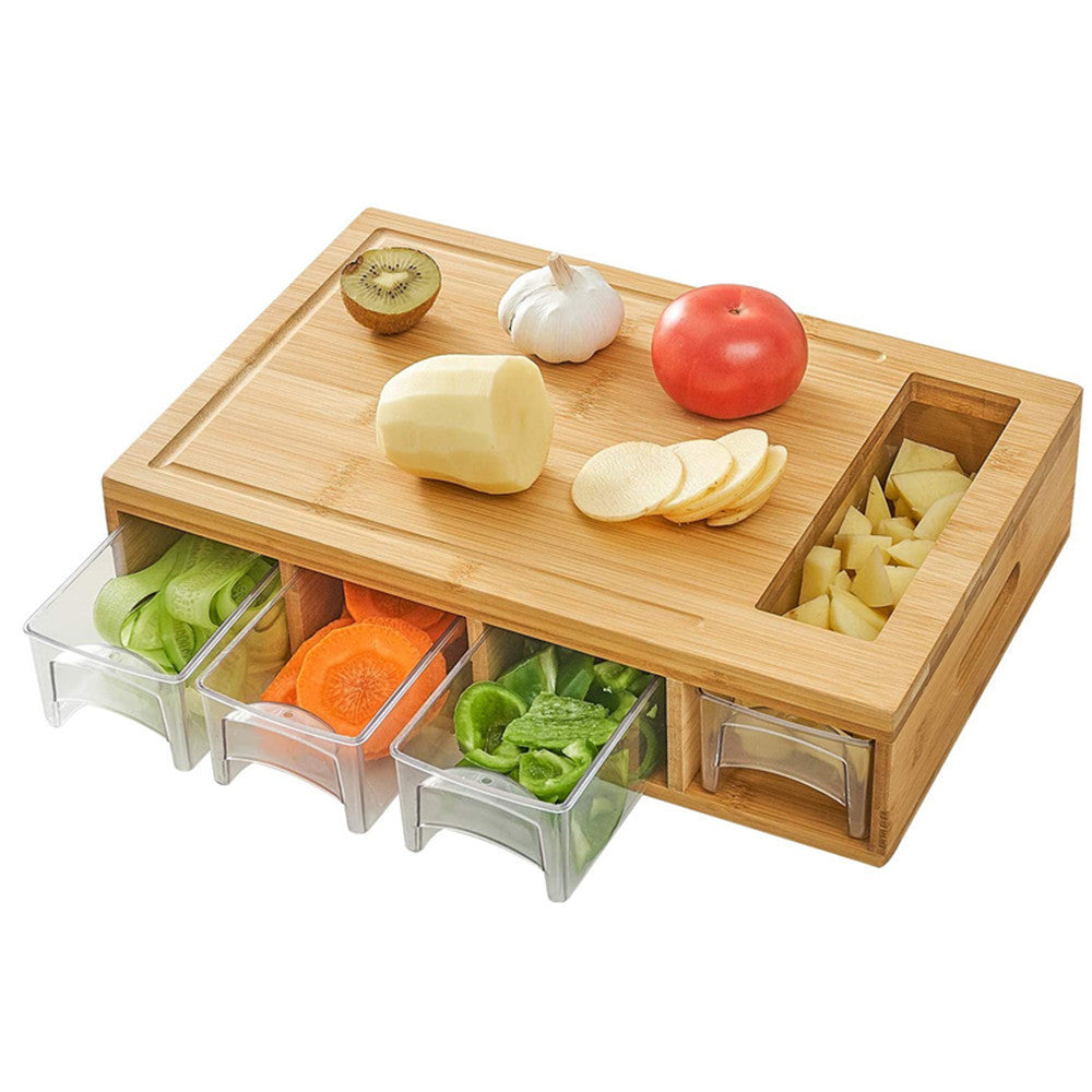 Square Bamboo Cutting Board for Kitchen