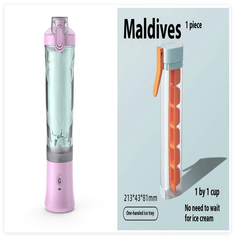 Personal Portable Blender – 6-Blade Mini Juicer for Smoothies & Shakes