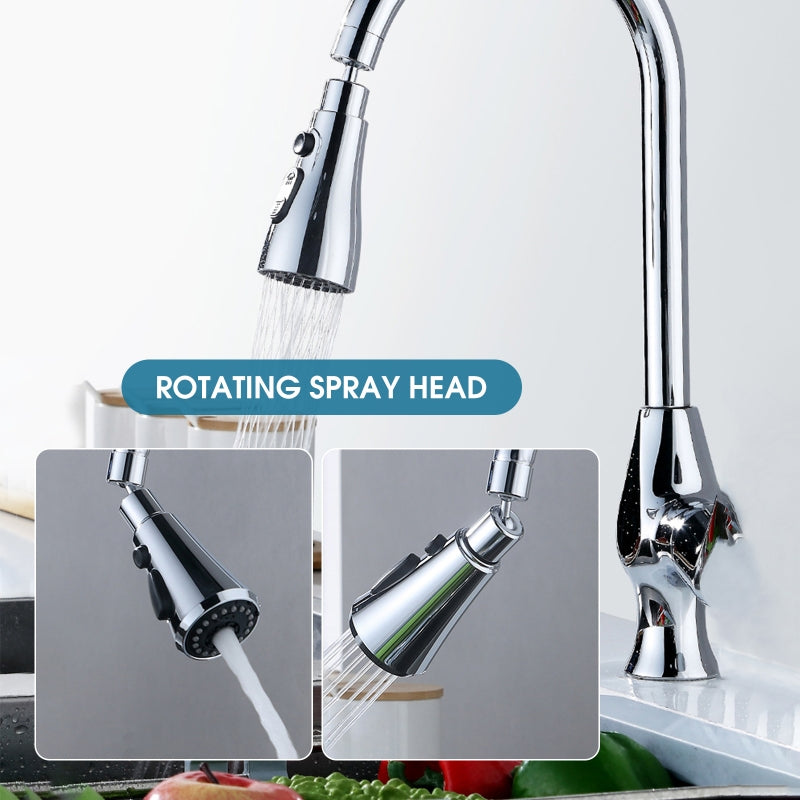 Universal 360° Rotating Faucet Sprayer