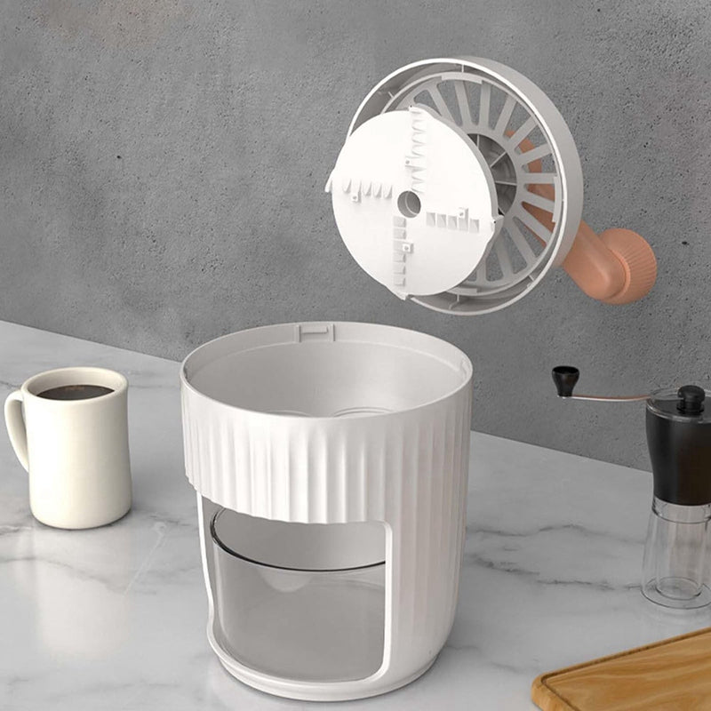 Hand-Cranked Ice Shaving Machine