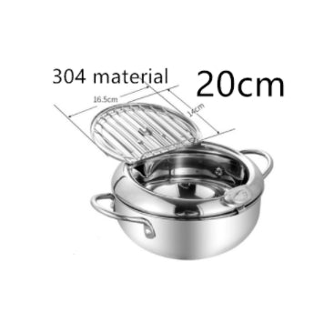 Stainless Steel Telescopic Folding Basket Frying Basket