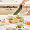 Multifunction Vegetable Cutter with Basket & Brush