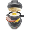 Multi-Function Breakfast Sandwich Maker – Hamburger, Egg Cooker & Waffle Machine