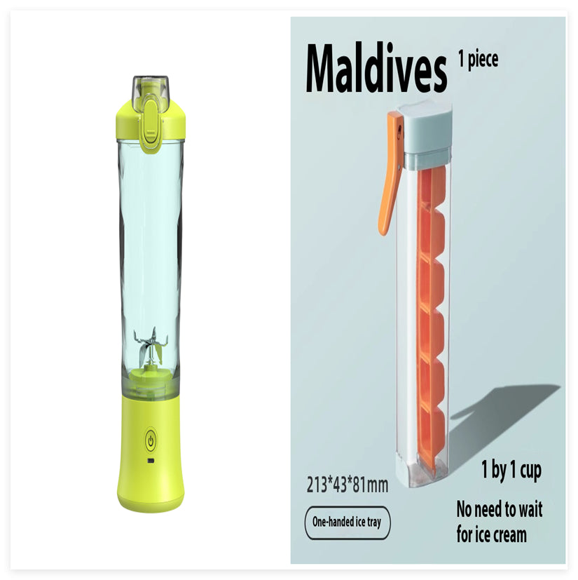 Personal Portable Blender – 6-Blade Mini Juicer for Smoothies & Shakes