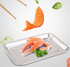 Stainless Steel Storage Trays Square Plate Thickening Pans Rectangular Tray